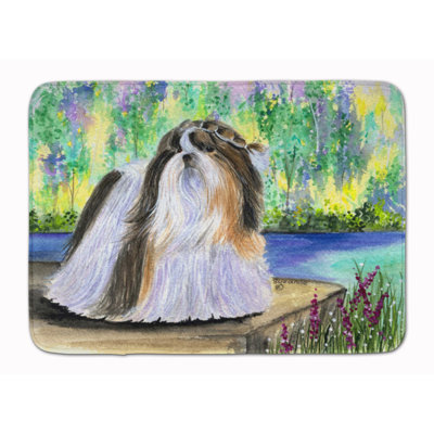 Tapis pour salle de bain en mousse à mémoire de forme tzu shih