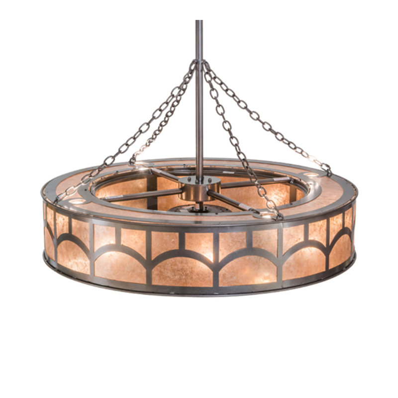 Mission Downrod Ceiling Fan
