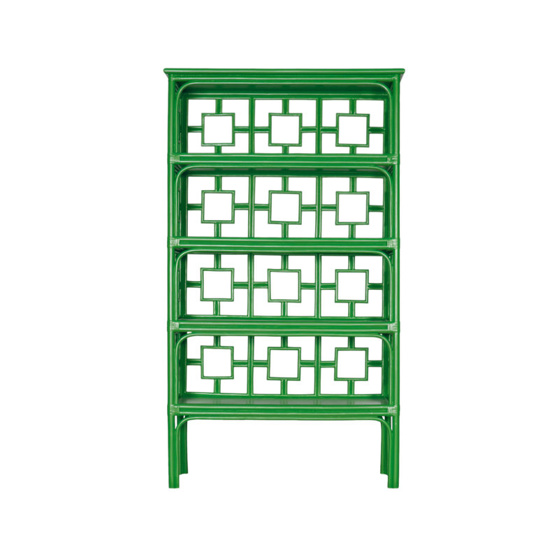 Bibliothèque Sobe H 70,5 "x l 41,5", Vert vif