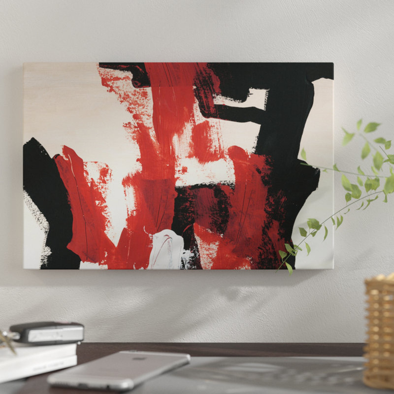 «Hessei I», reproduction sur toile, H 18 po x l 26 po x P 1,5 po, Toile tendue, Pas de tapis