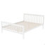 Lit mezzanine simple au-dessus d'un lit double avec escalier-1760188467