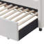 Lit de jour simple rembourré avec couchette