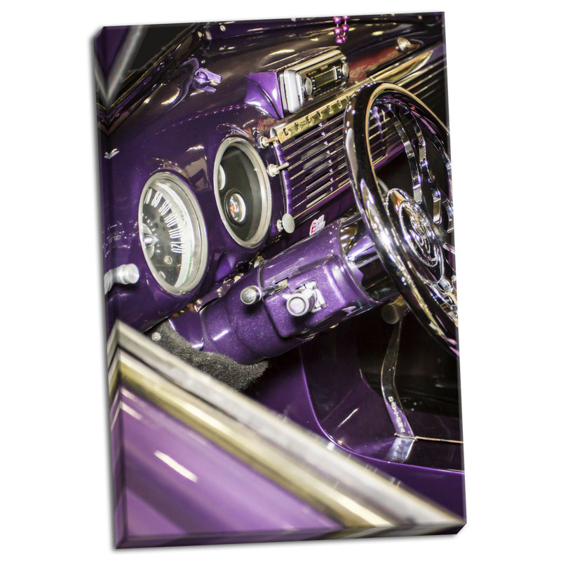 « purple flamme ii », reproduction de photo sur toile tendue