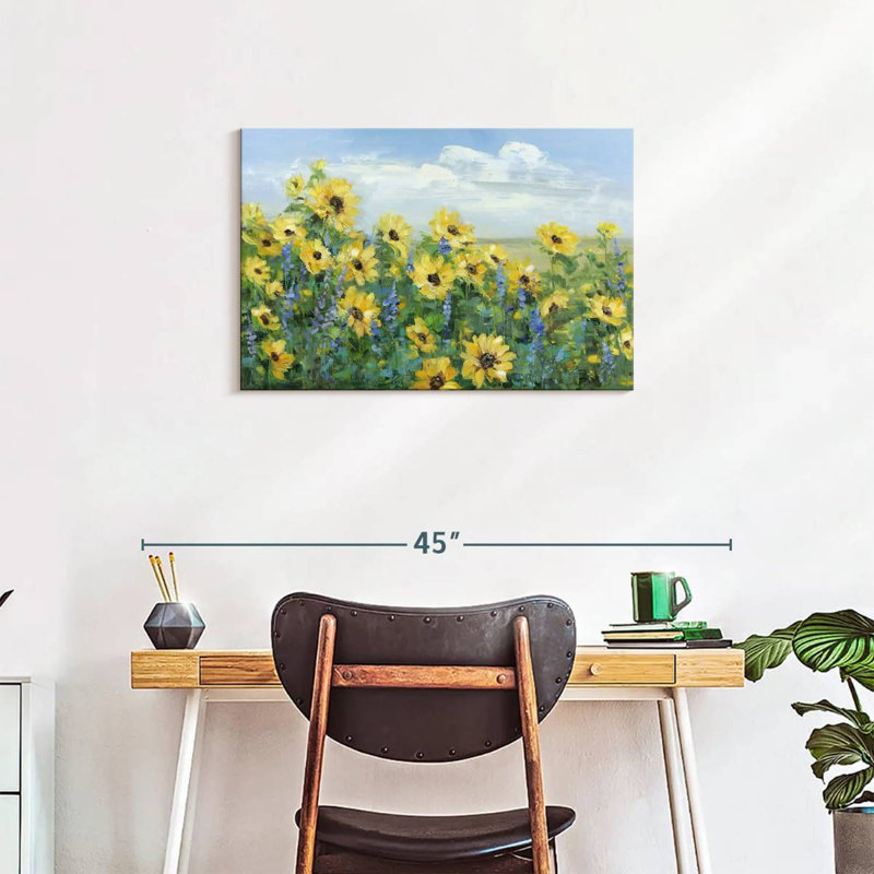 Tournesols pour toujours, 20" H x 30" W