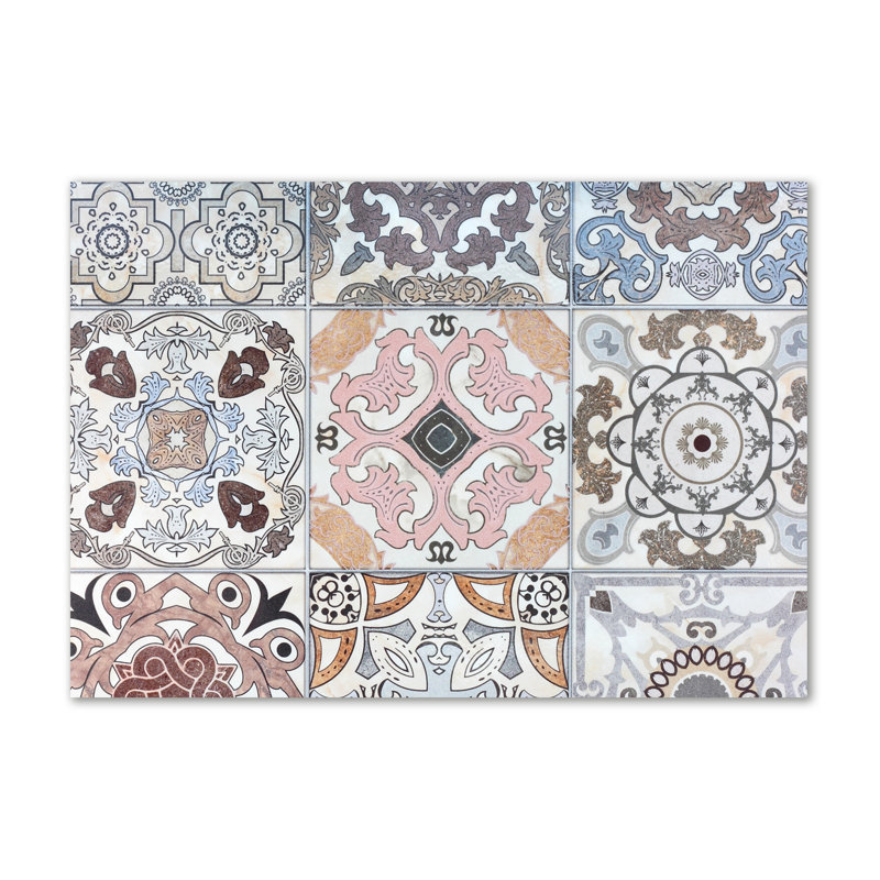 Ceramic Tiles - Wrapped Canvas Print
