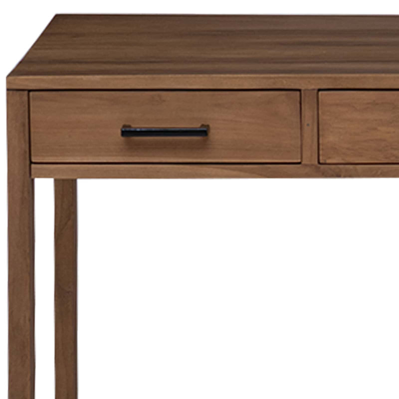 Solid Wood Writing Desk, 75 cm H x 110 cm W x 50 cm D