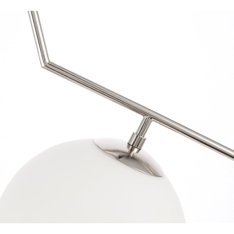 Suazo 1 - Light Single Pendant, Frosted, Chrome