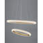 2 - Light Gold LED Crystal Pendant