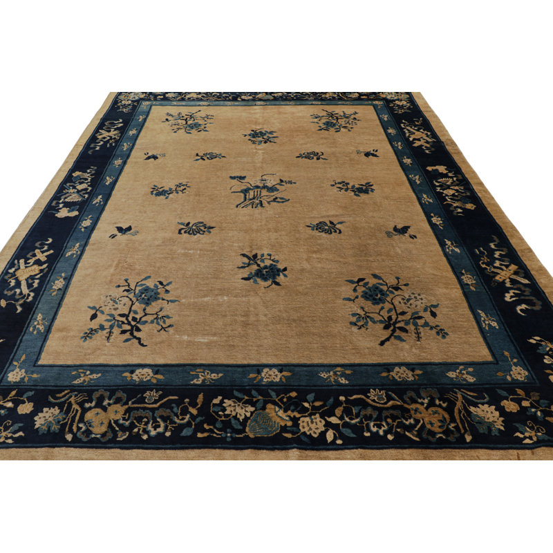 One-of-a-Kind 8'8”x11'2” Hand Knotted Area Rug