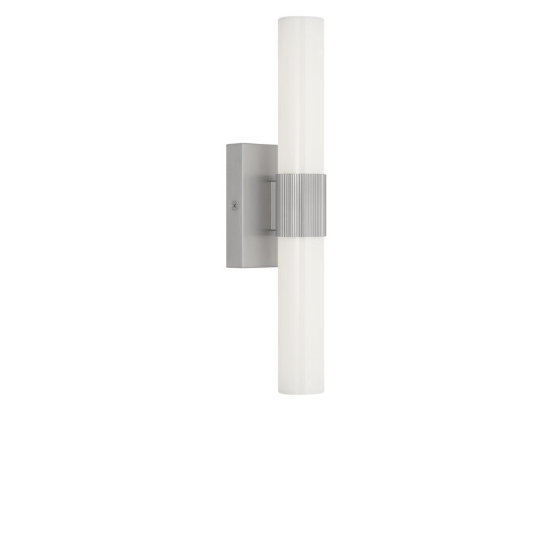 Sarco LED Vanity, Brushed Nickel, 4.5" H x 18" W x 3.9" D