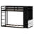 Space-Saving Bunk Bed With 4 Drawers,Shelves And Dual Pegboard Organizers-1882444490