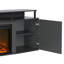 Meuble télé pour téléviseur de 70 po ou moins avec foyer électrique Kamal-27290690