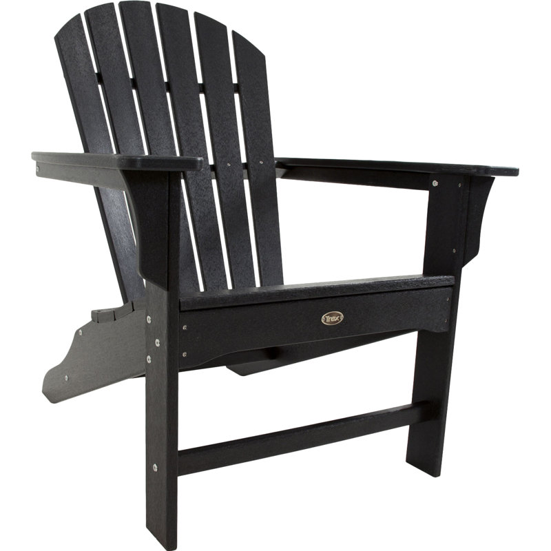 Chaise Adirondack POLYWOOD Yacht Club Shellback, Revolution® gris anthracite cendré