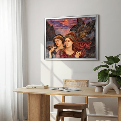 The Vision-Evelyn De Morgan-Framed Gallery Wrapped Canvas-1914