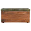 Banc de rangement en bois