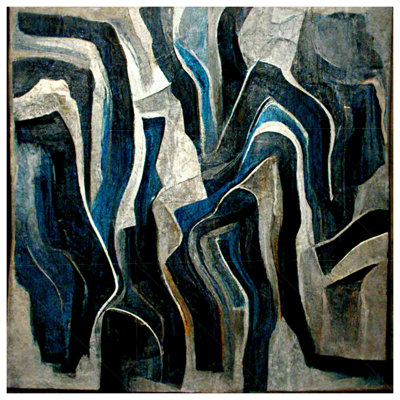 Tapisserie murale abstraite - art mural