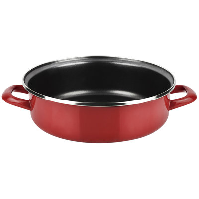 Fagor Optimax Non-Stick Enameled Cast Iron Steamer Pot