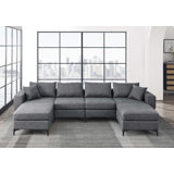 6 - Piece Upholstered Sectional