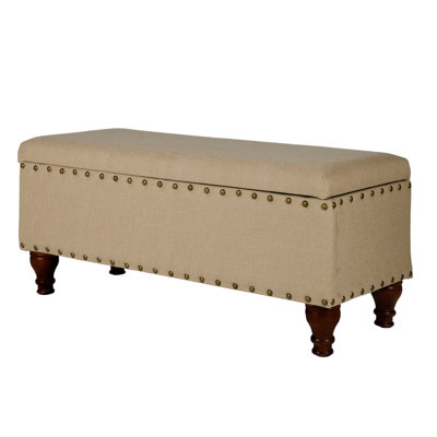 Anielle Upholstered Ottoman Storage Bench