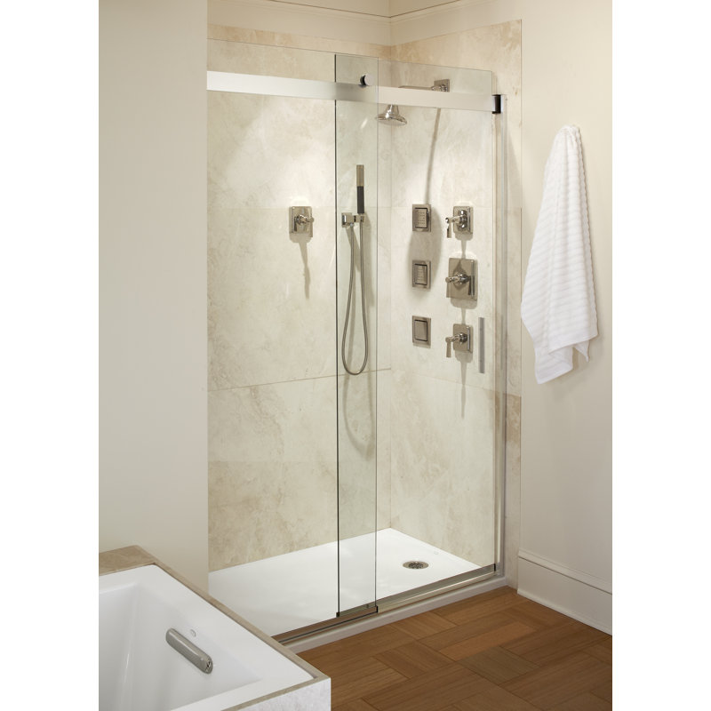 Clearflo Slotted 1.5" Leg Tub Drain with Overflow, Polished Chrome