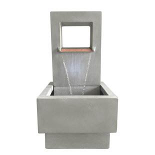 TruCast Ventana Fountain with Light