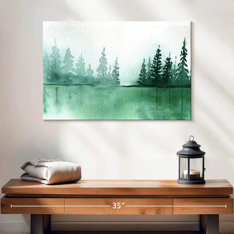 Avery Pine Tree Silhouette, 16" H x 24" W