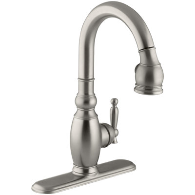 Vinnata Pull Down Bar Faucet with MasterClean