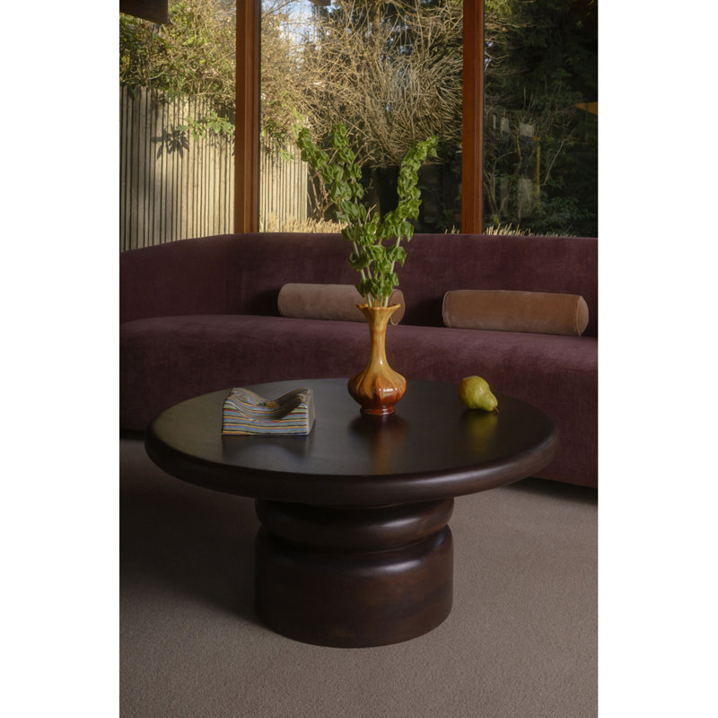 Maro Coffee Table, Mango Dark Brown