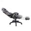 Gaming Racing Style Fully Reclining Executive Office Chair with Footrest for Ultimate Comfort and Support