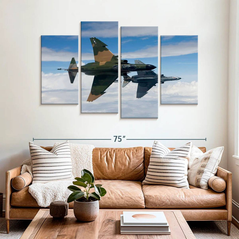 Mait American Jets militaire, H 42 po x l 68 po