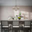 Lustre empire à 5 lumières de style bougie avec accents de cristal Daniesha-494608784