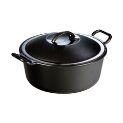 Lodge Pro Logic Cast Iron 4 qt Camp Dutch Oven - Reading China & Glass