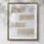 Papier avec cadre noyer