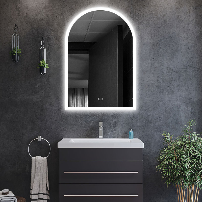 Budworth Arch Wall Mirror, 38" x 26"