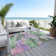Machine Washable Indoor/Outdoor Claudian ACN1496 Sage Rug