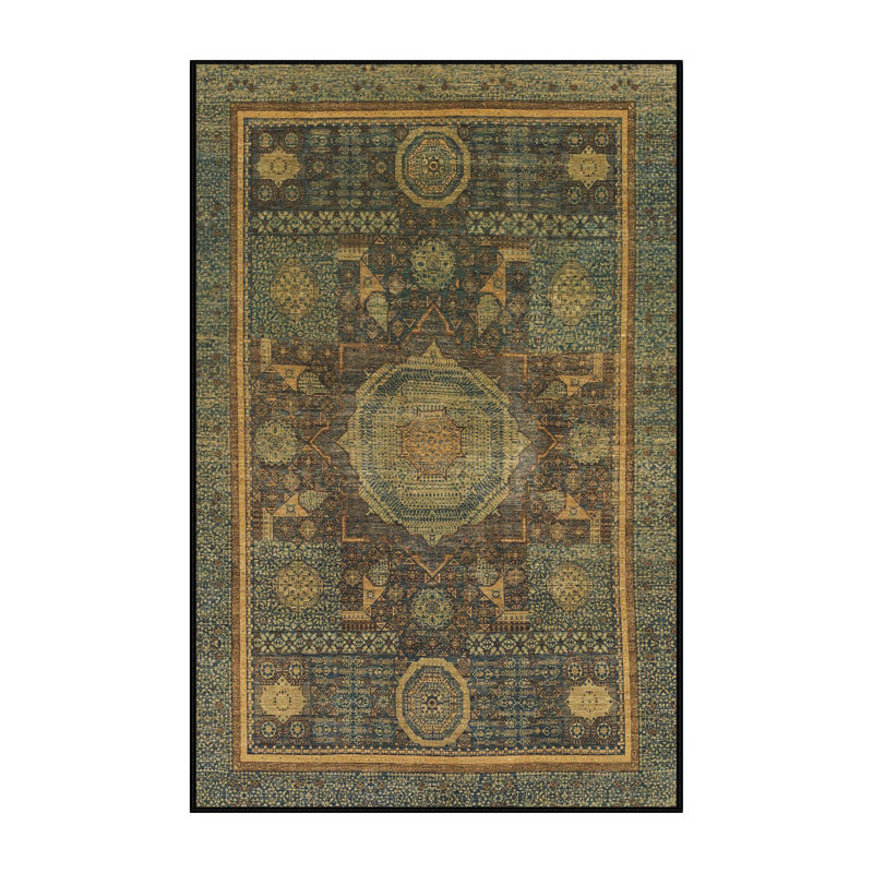 Abstract Indoor Rug, Rectangle 2' x 3'