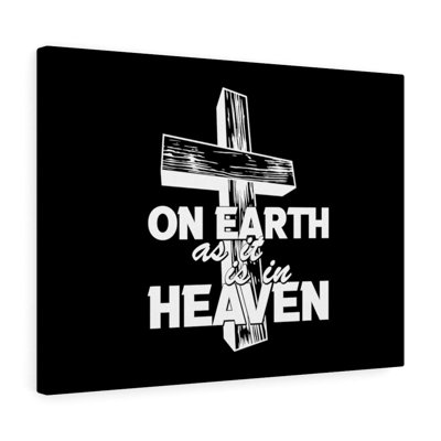 On Earth - Wrapped Canvas Print