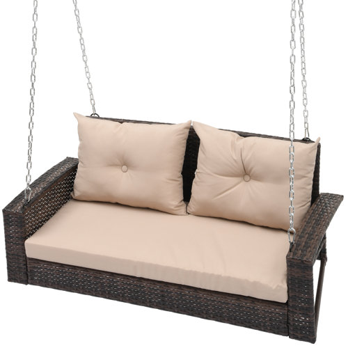 Lark Manor Cathy 2 Person Porch Swing & Reviews | Wayfair