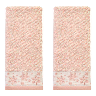 HEATHER SNOWFLAKE JACQ HAND-BLSH