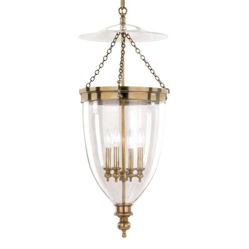 Hanover 4 - Light Pendant, Aged Brass