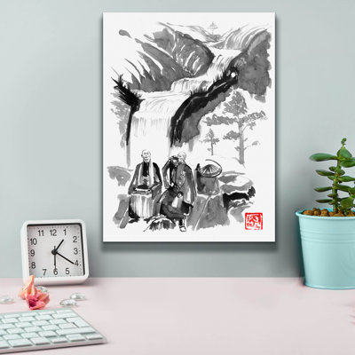 «Drinks Monks» par Pechane, art mural sur toile