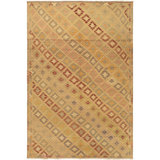 Antique One Of A Kind One-of-a-Kind 6'6" X 9'9" Hand Knotted Area Rug