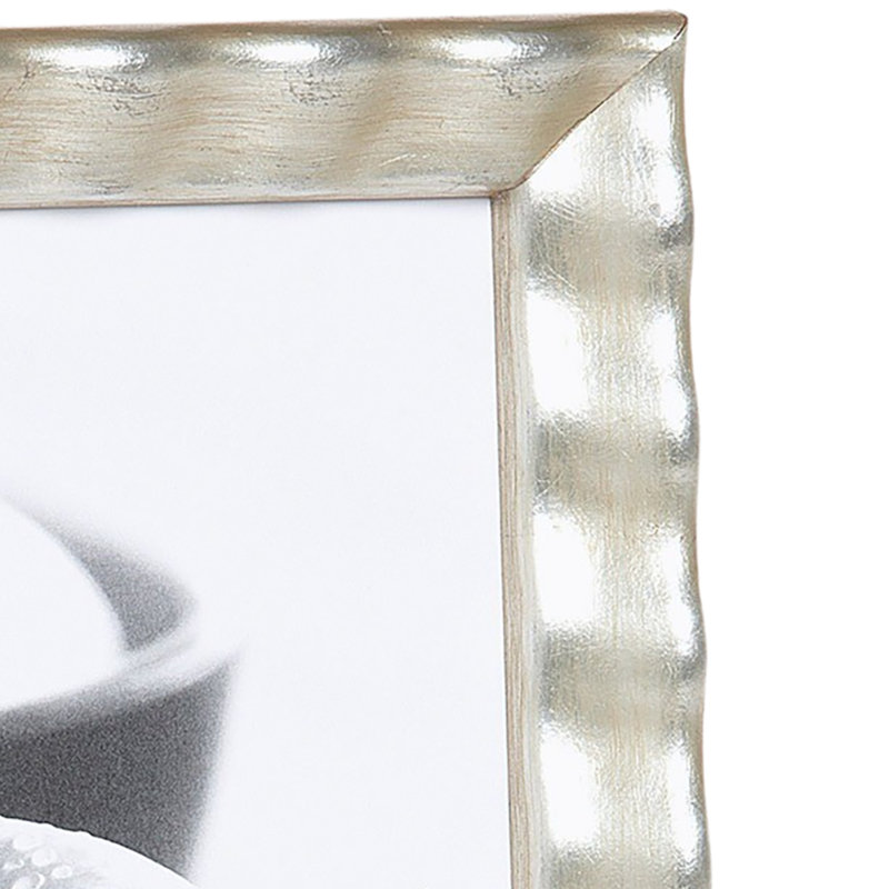 Regatta Wood Picture Frame, 8" x 10", Silver Leaf