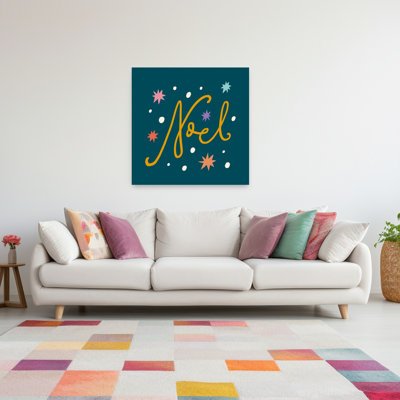 «Happychristmasno22», art contemporain abstrait paysage mural