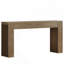 Console de style campagnard avec charme rustique pour la présentation et l'organisation dans les espaces domestiques