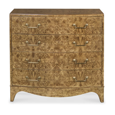 Maitland Smith 4 - Drawer Solid Wood Dresser