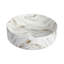Lavabo de salle de bain rond en céramique, comptoir, lavabo pour salle de bain, fond blanc avec lignes dorées (BAA0014012PP)-782291807