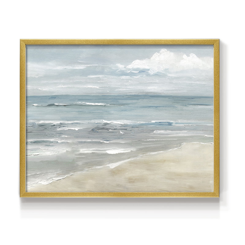 Plage Soft Solace - impression encadrée - réarmable, H 16 po x l 20 po