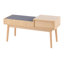 Himmel Polyester Blend Upholstered Storage Bench-151324004