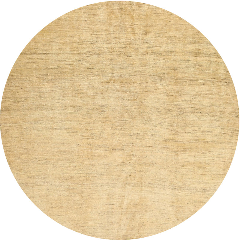 Surface beige contemporaine tapis, Carré 3 pi